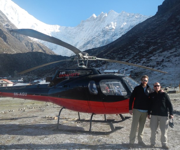 Helo Ride to Langtang